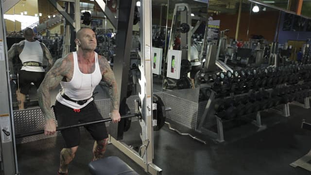 Smith Machine Hang Power Clean - view 2