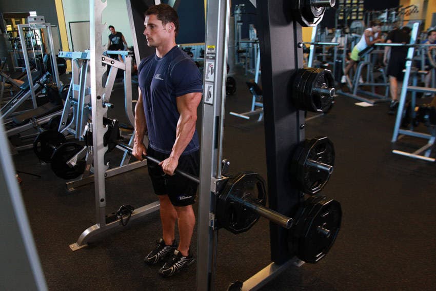 Smith Machine Upright Row