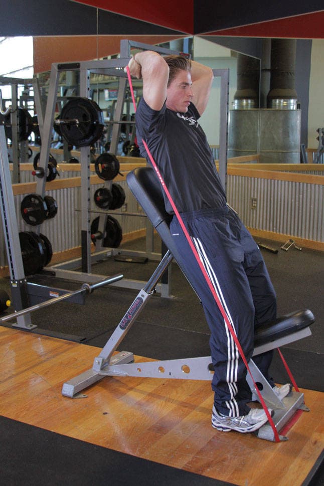 Speed Band Overhead Triceps