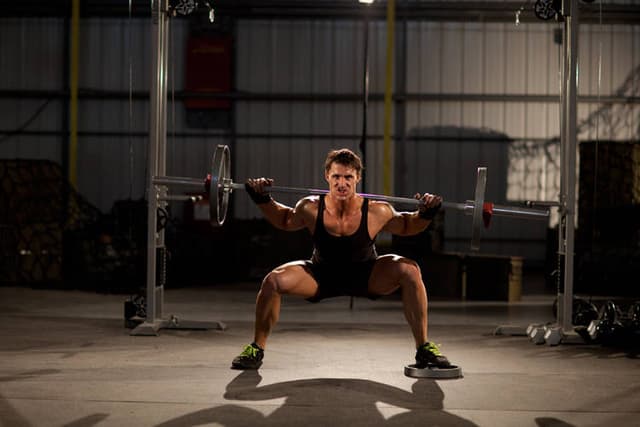 Squat with Plate Movers - view 2