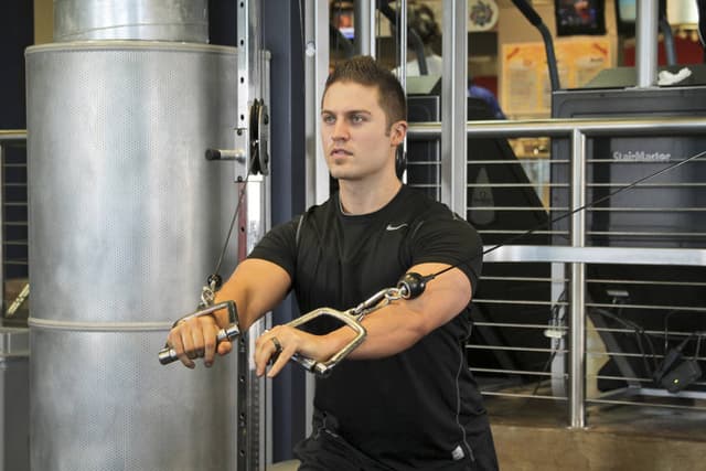 Standing Cable Chest Press - view 2