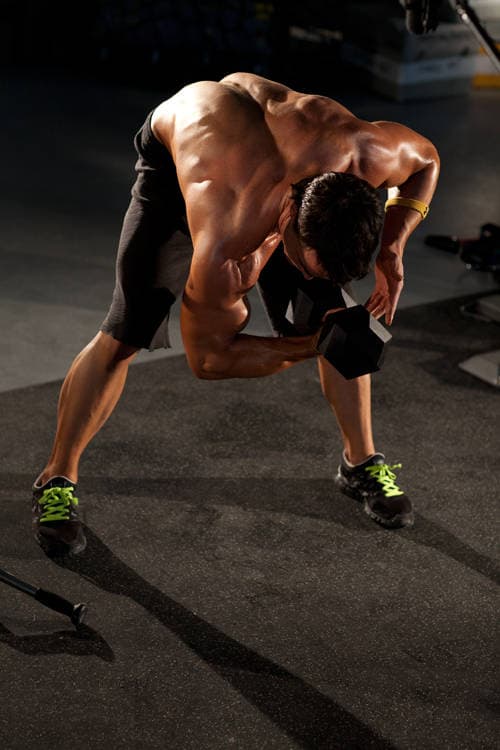 Standing Concentration Curl - view 2