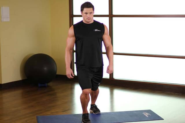 Standing Soleus And Achilles Stretch - view 2