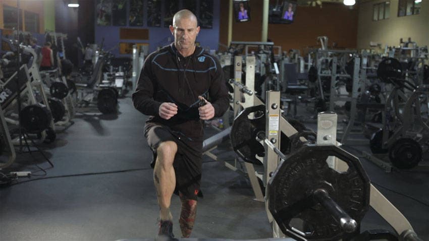 Step-up with Knee Raise