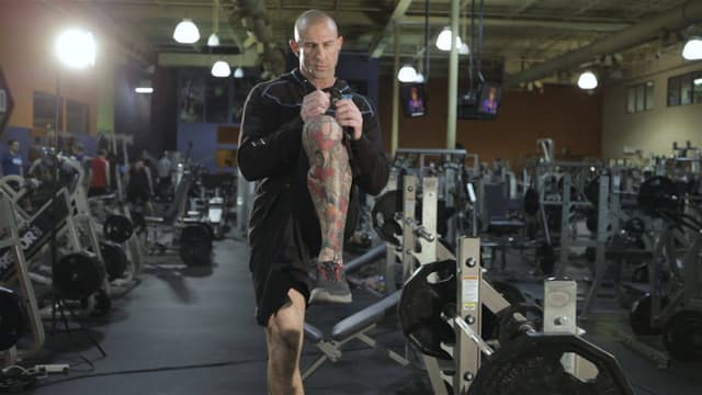 Step-up with Knee Raise - view 2