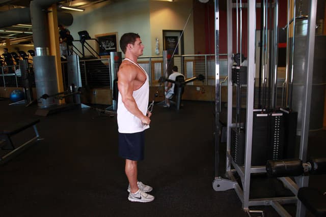 Straight-Arm Pulldown - view 2