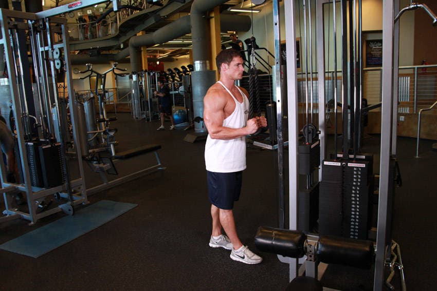 Triceps Pushdown - Rope Attachment