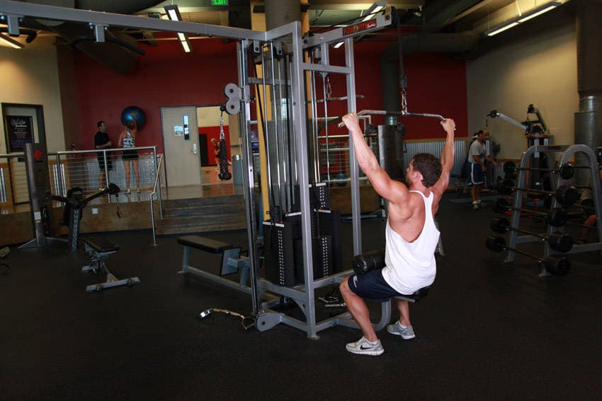 Wide-Grip Lat Pulldown
