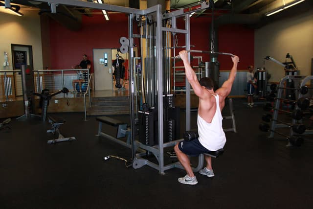 Wide-Grip Pulldown Behind The Neck - view 2