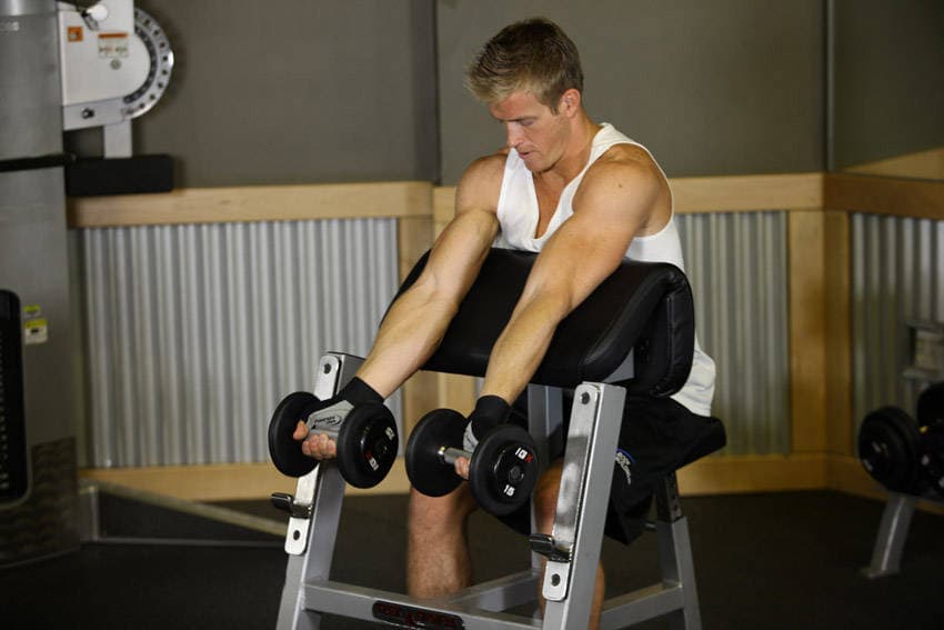 Zottman Preacher Curl